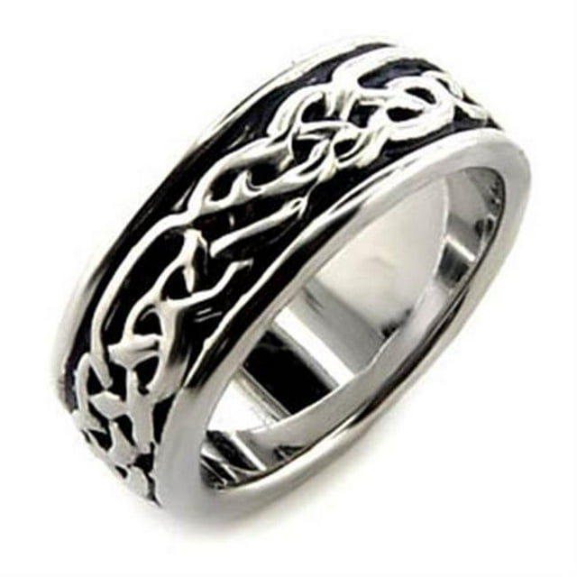 Alamode LO014-6 Bague en Laiton Rhodié Femme Sans Pierre en Aucune Pierre - Taille 6