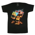 thumbnail image 4 of Five Nights at Freddy's T-Shirt Men's Animatronics Scene Adult Short Sleeve Tee, 4 of 5