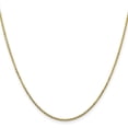 thumbnail image 2 of Primal Gold 10 Karat Yellow Gold 1.3mm Solid Diamond-cut Cable Chain, 2 of 4