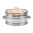 thumbnail image 1 of 1 Set of Multifunctional Steamer Stainless Steel Food Steamer Kitchen Gadget, 1 of 8