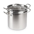 thumbnail image 2 of Winco SSDB-12 12 Qt. Master Cook Double Boiler W/ Cover, Stainless - Double Boilers-SSDB-12, 2 of 2