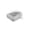 Gray-Reduced Price, variant on Open Cat Litter Box, Cat Toilet, Anti-Splash Pet Toilet Bowl, Pink, Made of Thickened Plastic, Suitable for Small to Medium Sized Pets Lulshou