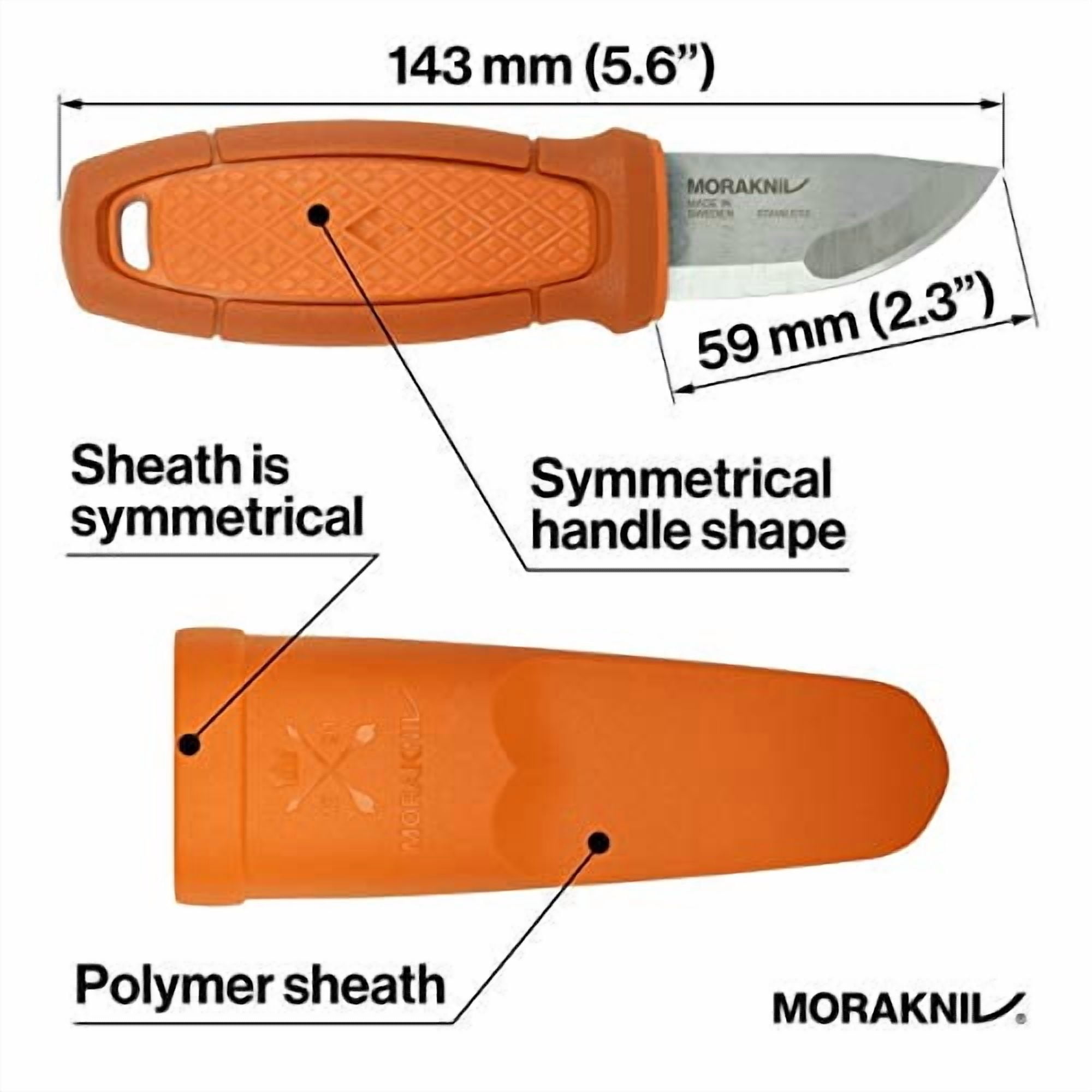Eldris Knife Orange