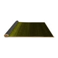 thumbnail image 2 of Ahgly Company Indoor Rectangle Abstract Yellow Contemporary Area Rugs, 7' x 9', 2 of 4