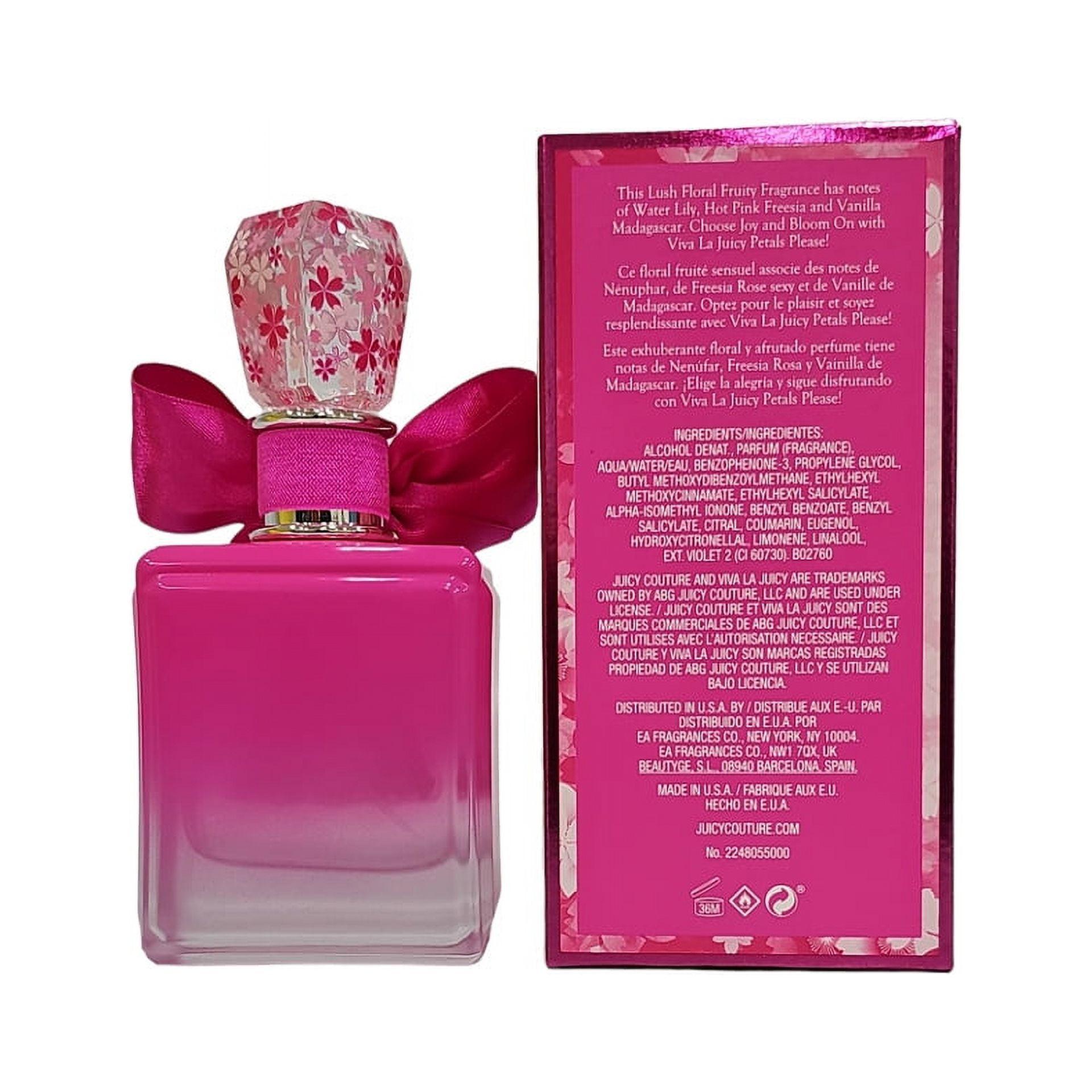 Viva La Juicy Petals Please by Juicy Couture Eau De Parfum Spray