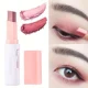 thumbnail image 3 of 2 en 1 resaltador nacarado sombra de ojos en barra maquillaje impermeable de larga duración brillo sombra de ojos delineador de ojos en barra cosméticos de maquillaje de ojos, 3 of 5