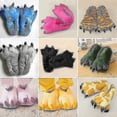 thumbnail image 3 of Baimingadult Niños Animal S Pies Zapatillas Garra Pata De Dinosaurio Felpa Zapatos Divertidos Zapatillas, 3 of 5