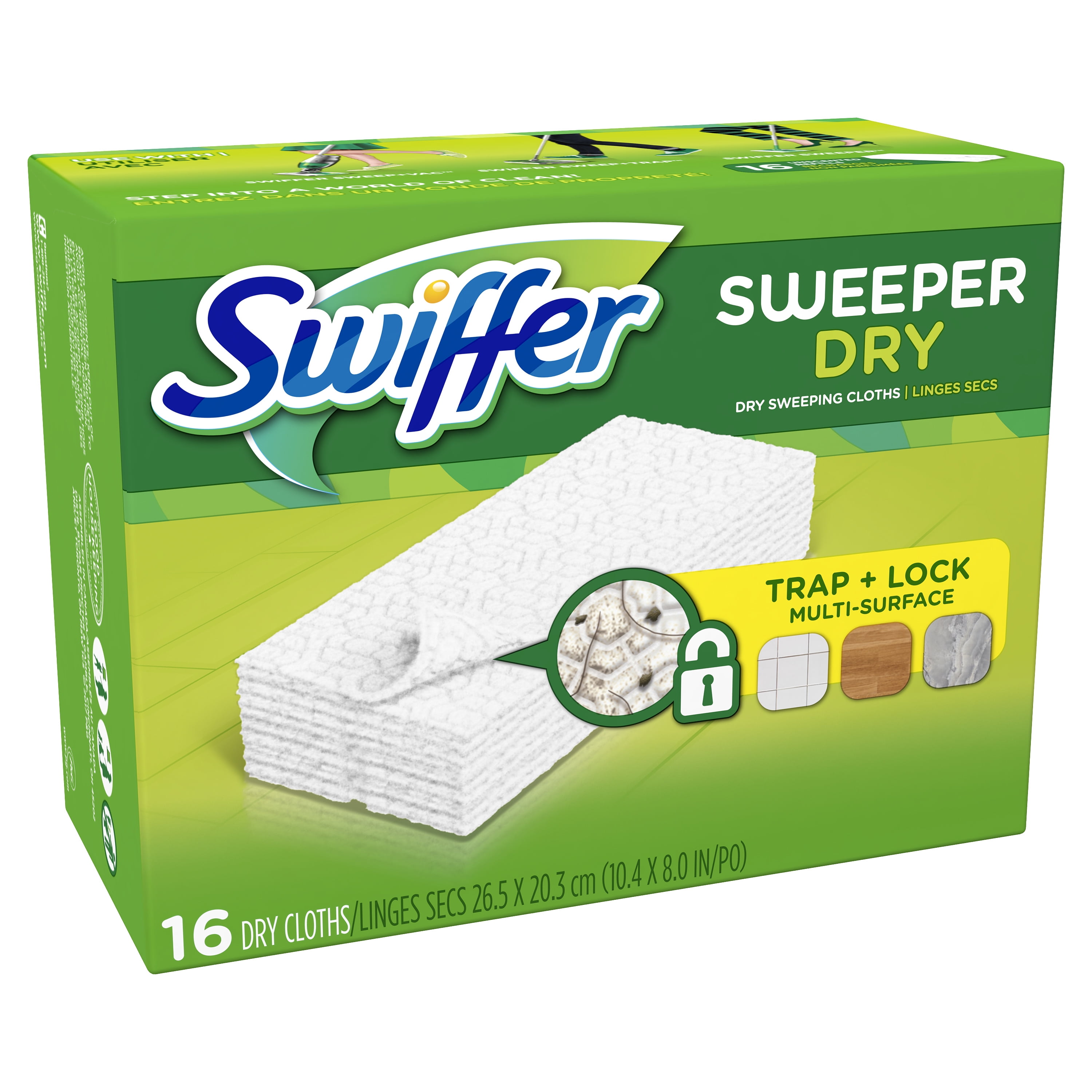 16 ct Swiffer Sweeper X-Large Dry Sweeping Cloths Refill 2 pk 