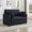 Black, variant on GAOHAPY 52" Loveseat Sleeper Sofa Bed,2 in 1 Convertible Floor Sofa Bed for Small Spaces,Pull Out Couch with Deep Seat,2 Pillows and Solid Frame Floor Couch for Living Room,Apartment