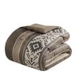thumbnail image 4 of Comfortable 5Piece Bedding Sets Polyester Herringbone Material Rustic Stripe Design for Home Use, 4 of 11