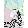 thumbnail image 3 of Medley, Elizabeth 11x14 Black Modern Framed Museum Art Print Titled - Zebra in the Tropics, 3 of 5