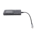 thumbnail image 2 of 8 in 1 Type C Hub, 100W Power Delivery Fast Transfer Speed Laptop Docking Station RJ45 Port HD 4K Output  for S10Plus, 2 of 7