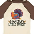 thumbnail image 4 of Inktastic Grandma Little Turkey Thanksgiving Boys or Girls Long Sleeve Baby Bodysuit, 4 of 5
