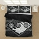 thumbnail image 3 of Juego de cama vikingo, Skoll y Hati Hijos de Fenrir Funda nórdica RLT12, 3 of 3