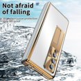 thumbnail image 4 of For Samsung Galaxy Z Fold4 Aluminum Alloy Double Hinge Shockproof Phone Protective Case, 4 of 5
