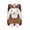 Coffee, variant on Cute Bunny Backpack with Bow Accent Lightweight Padded Straps Elementary School Bookbag