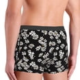 thumbnail image 3 of Goofa Daisies Flowers Printed Men's Boxer Briefs Underwear, Moisture-Wicking Underwear, Trunk,Soft and Breathable Cotton Underwear-Large, 3 of 9