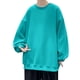 thumbnail image 1 of Gibobby Sudaderas y2k Sudadera Cuello Redondo Sudadera para Hombre(Verde de menta,G), 1 of 4