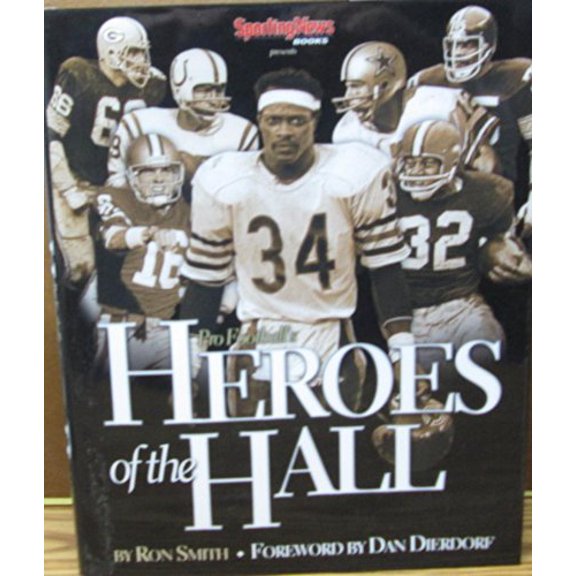 Pre-Owned Pro Football's Heroes of the Hall Hardcover
