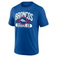 thumbnail image 2 of Men's Royal Denver Broncos Badge of Honor Tri-Blend T-Shirt, 2 of 3