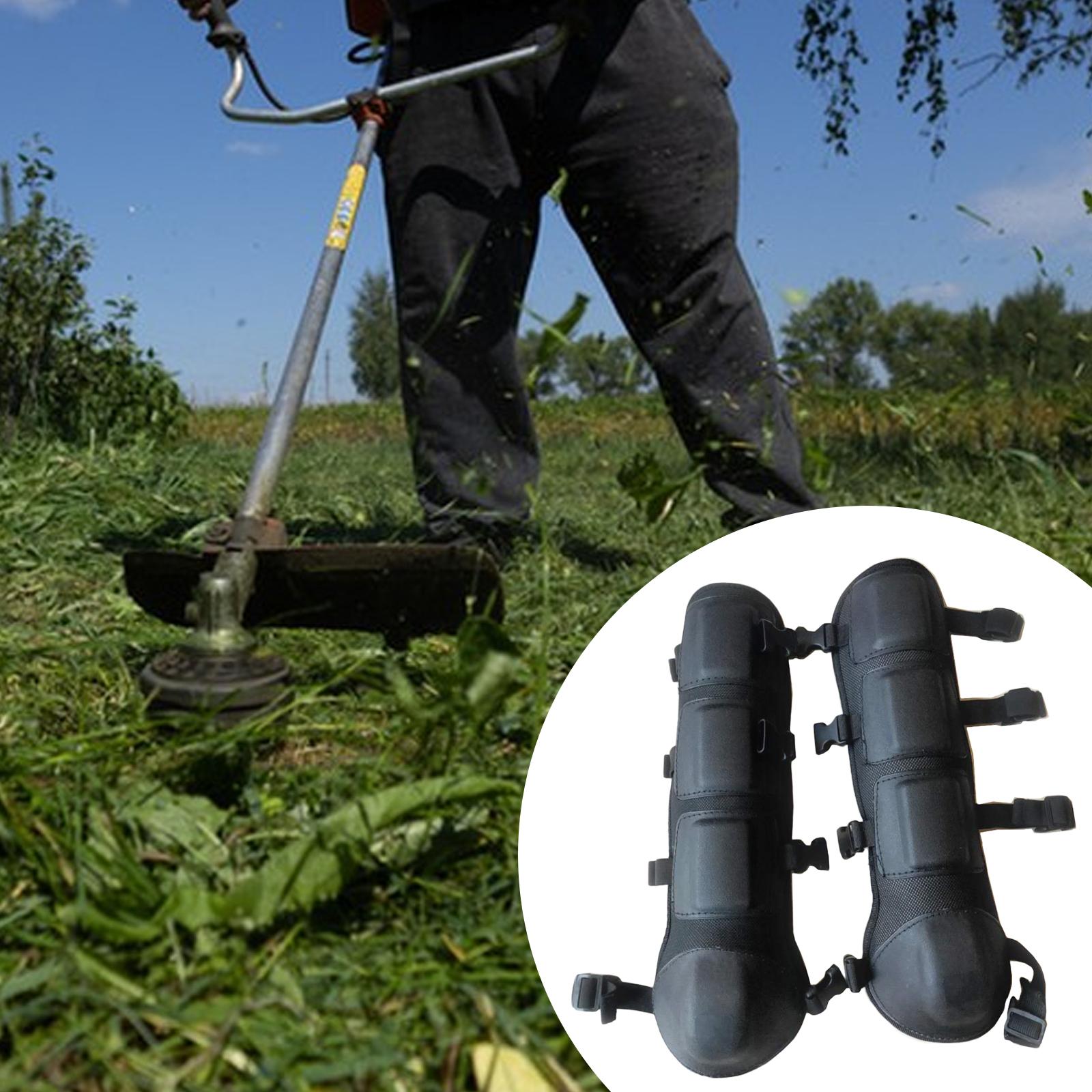 YWMJZEU 2 Pieces Gardening Knee Pads Chain Saw Shin Guards Accessories Kneelers Supplies