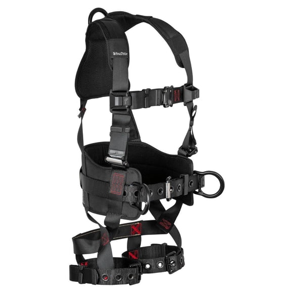 Falltech Harness,Polyester,Cap. 425 lb,L/XL 8144LX