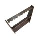 thumbnail image 5 of Soporte para tacos de billar, regalo exclusivo para jugadores de billar, soporte de madera para tacos de billar. Trapezoidal 10 agujeros, 5 of 9