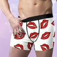 thumbnail image 4 of VgaVtl Men's Valentine Underwear Big Holiday Boxers for Men Graphic Stretch Underpants, 4 of 8