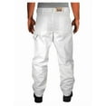 thumbnail image 2 of Rugged Blue Workwear Male Relaxed Fit Men Painters Pants - White - 31x30, 2 of 4