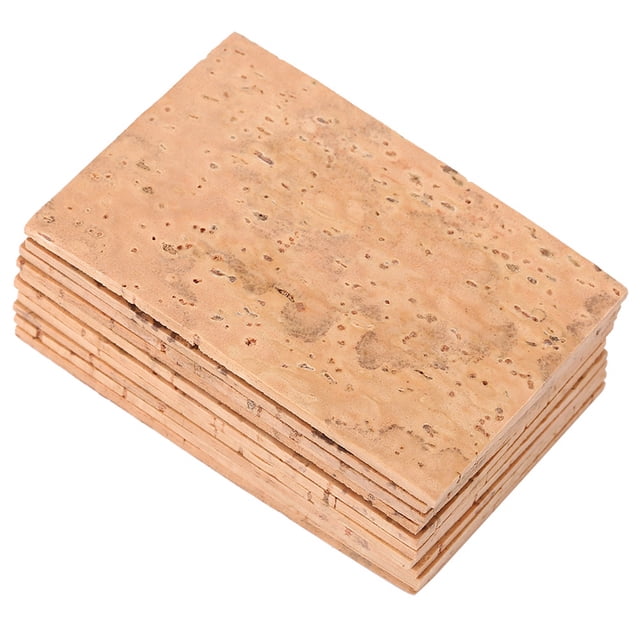 10PCS Saxo Drap de Liège, 2,4 X 1,6 X 0,08inch 10PCS Saxophone Liège, Joint de Cou de Saxo pour la Scène de Studio