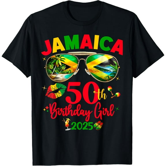Jamaica 50th Birthday Trip 2025 T-Shirt