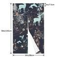 thumbnail image 3 of XMXT Japanese Noren Doorway Room Divider Curtain,Dreamcatcher Elk Print Restaurant Closet Door Entrance Kitchen Curtains, 34 x 56 inches, 3 of 7