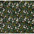 thumbnail image 4 of oneOone Cotton Poplin Twill Black Fabric Merry Christmas Sewing Material Print Fabric By The Yard 56 Inch Wide-KXV, 4 of 4
