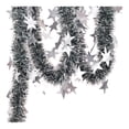 thumbnail image 3 of Guirnalda De Oropel Navideño Con Estrellas De 5,9 Pies, Decoración Navideña Para Fiesta De Barandilla De Año Nuevo, 3 of 8