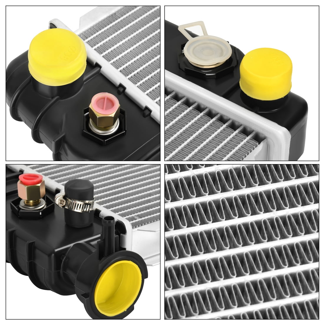 LEDKINGDOMUS Radiator for 1996-1999 Chevrolet C1500/C2500/K1500/K2500 GMC C1500/C2500/K1500/K2500 5.7L L31 OEM 52469674/CU1790 (No Cap Included)