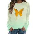 thumbnail image 2 of 2023 Chandail en Molleton Mode Femme 50 % de Réduction Liquidation Mode Décontractée Manches Longues Col Rond Imprimé Chandail en Molleton Blouse, 2 of 4