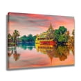 thumbnail image 2 of Floating Golden Karaweik Palace in Yangon Myanmar Canvas Poster Bedroom Decor Sports Landscape Office Room Decor Gift,Frame-style,16x24inch(40x60cm), 2 of 8