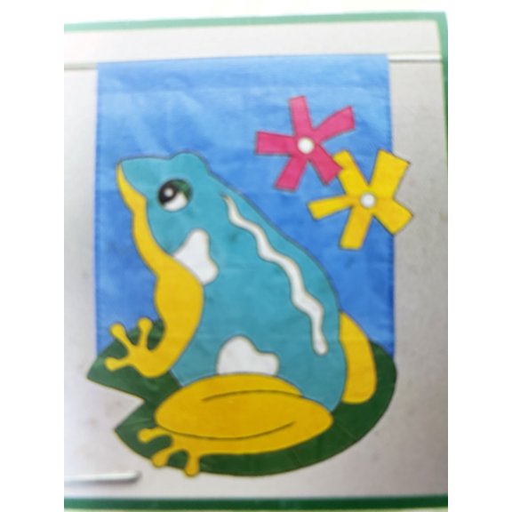 Garden Gate Designs Frog Nylon Flag