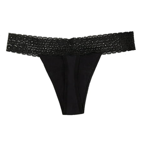 adviicd Womens Briefs Cotton Underwear Women s Lingerie Naughty Color Lace Hollow Out Mid Waist Briefs Panties Trim Waistband Briefs Lingerie Black 4XL