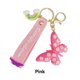 thumbnail image 2 of Sonducket Llavero colgante insecto cordón colgante llavero decoración bolso monedero decorativo llavero artesanal lindo DIY niñas Accesorios de disfraces Rosado Sonducket AP014433-01, 2 of 6