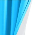 thumbnail image 3 of Gorgeous Home Linen Noa Aqua Blue 100% Blackout Window Curtains 95" Long Solid Color Energy Saving Privacy Panels (Set of 2) for Bedroom & Living Room, 3 of 5