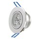 thumbnail image 4 of Matsuzay 3*3W LED Luz de techo Foco empotrable Downlight Blanco cálido 100-245V Iluminación y accesorios Frío Matsuzay HA024561-01, 4 of 6