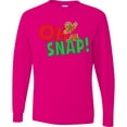 thumbnail image 3 of Inktastic Oh Snap Long Sleeve T-Shirt, 3 of 5