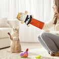 thumbnail image 2 of Cat Toys Interactive Puppet Glove, Cat Wrestling Glove with Protective Forearm Sleeve,Interactive Hand Puppet Toy for Safe Play,Training,Hand Biting and Play Boxing, 2 of 6
