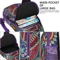 thumbnail image 3 of Abstract Paisley Sling Bag – Vintage Bohemian Floral Crossbody Backpack, Lightweight Travel Daypack with Adjustable Strap & Multiple Compartments, 3 of 4
