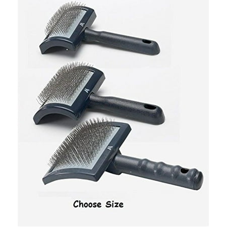 Slicker Brushes for Dog Grooming Professionals Curved Plastic Tool - Choose