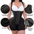 thumbnail image 5 of Jfieei Full Body Shaper for Women Tummy Control Shapewear Stage 2 Butt Lifting Shapers Open Crotch 3 Row Hooks Bodysuit, 5 of 6