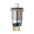 thumbnail image 4 of 19mm Rotary Switch Latching 2 Positions 1No 1Nc 12-24V Push Button Switch White, 4 of 9