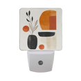 thumbnail image 6 of Yayeee LED Night Light for The Home Plug in With Light Sensors 2 Pack, White Abstract Shapes, 6 of 6