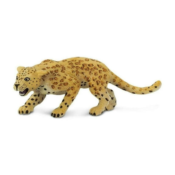 Safari Ltd. Leopard Figurine - Realistic 5" Figure - Educational Toy for Boys, Girls, and Kids Ages 1 